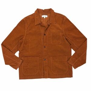Alex Mill Corduroy Rust Colored Shirt Jacket